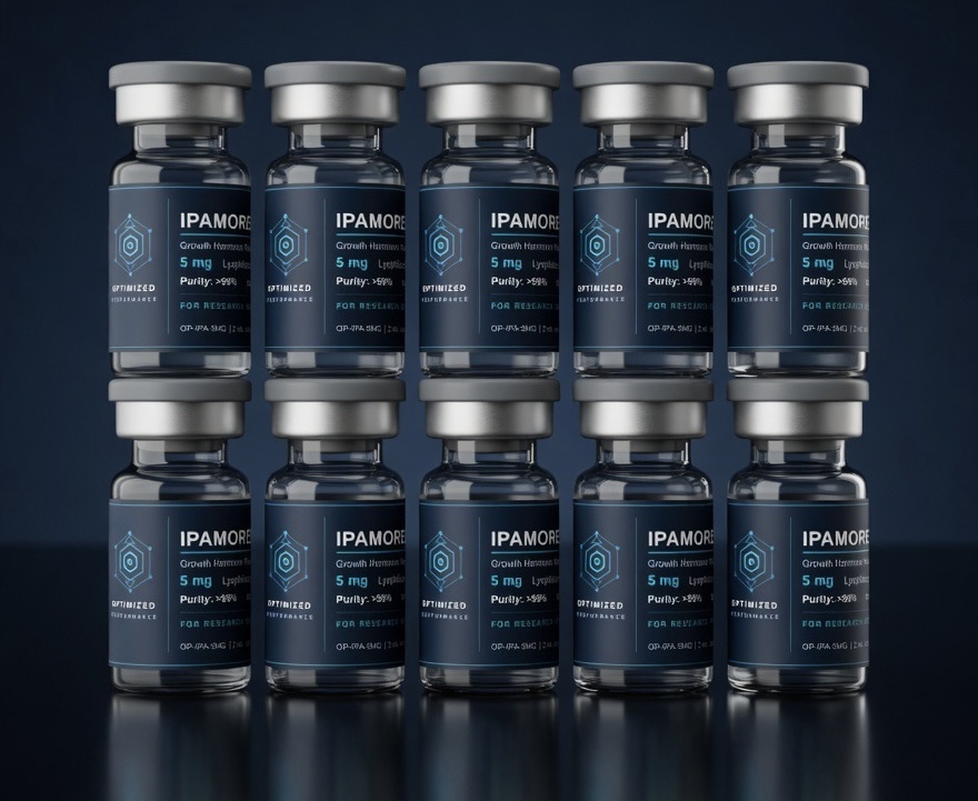 Ipamorelin Kit (10x5mg) 50mg total vial